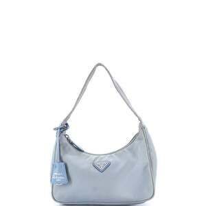 Prada Re-Edition Hobo Tessuto Mini #230784P97B